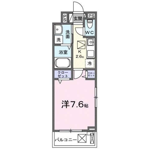 ルピナス　ウエストの物件間取画像