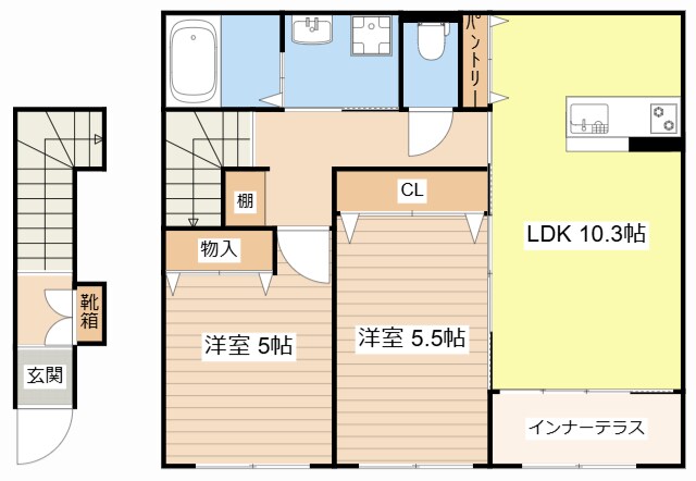 Haulienの物件間取画像