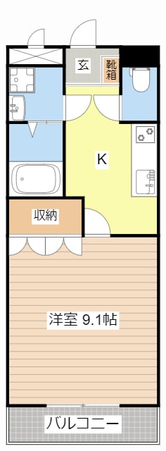 ヒルズ　ココの物件間取画像