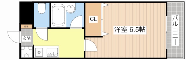 ヴィラ・パープルの物件間取画像