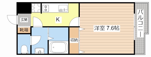 メゾン・ラヴィアンローズの物件間取画像