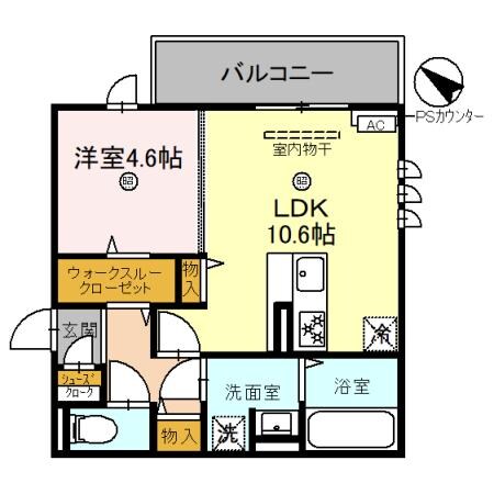 BRANSIA堀上町の物件間取画像