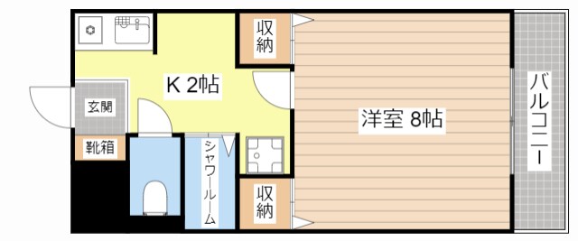 サンリッチMIYUKIの物件間取画像