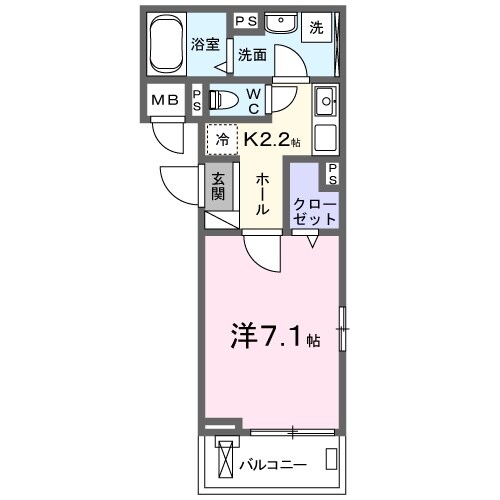 フォルトゥーナの物件間取画像