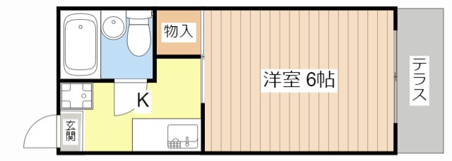 コーポ　ポロウニアの物件間取画像