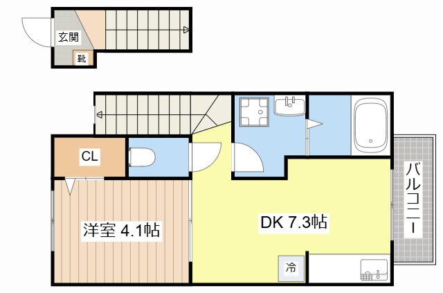 グラン シャリオの物件間取画像