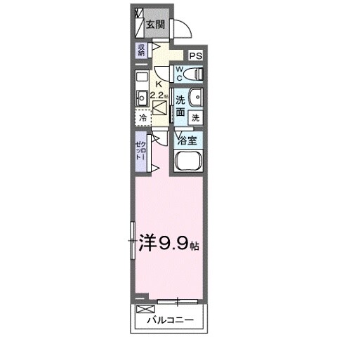 グレイス笠作の物件間取画像