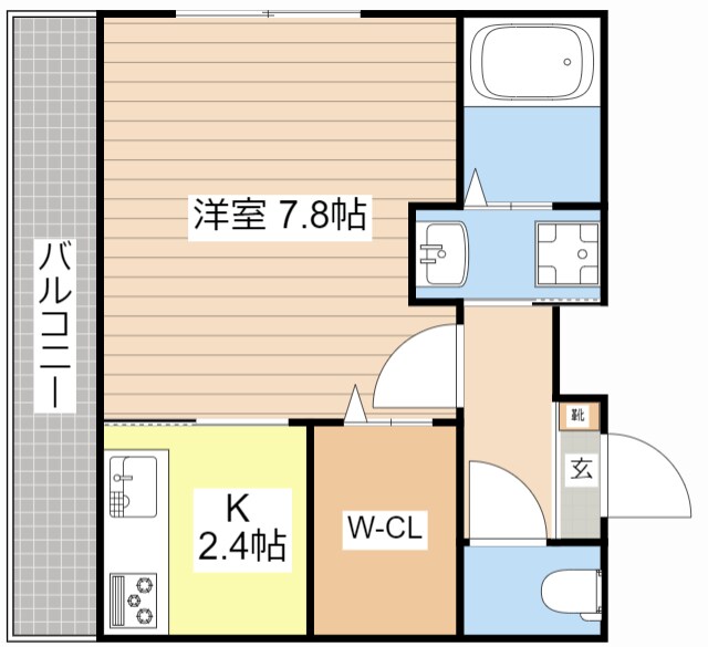 KENT HOUSE threeの物件間取画像