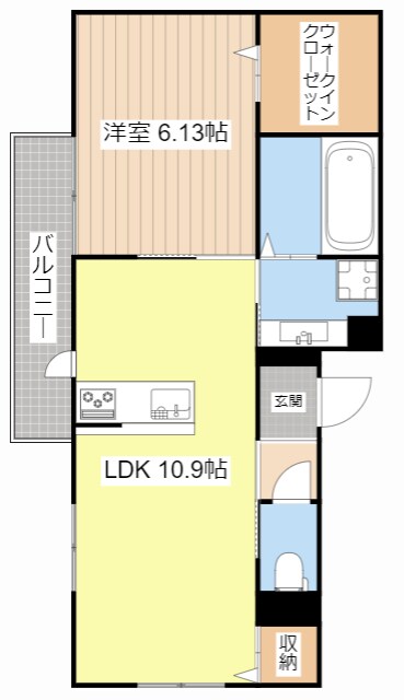 Freudeの物件間取画像