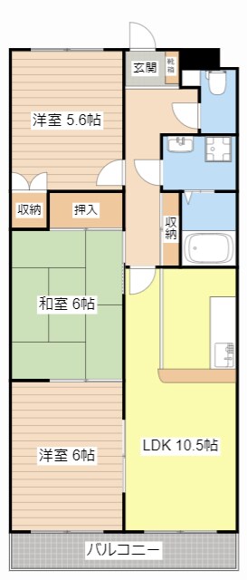 ピュアＩＮＮ２１の物件間取画像