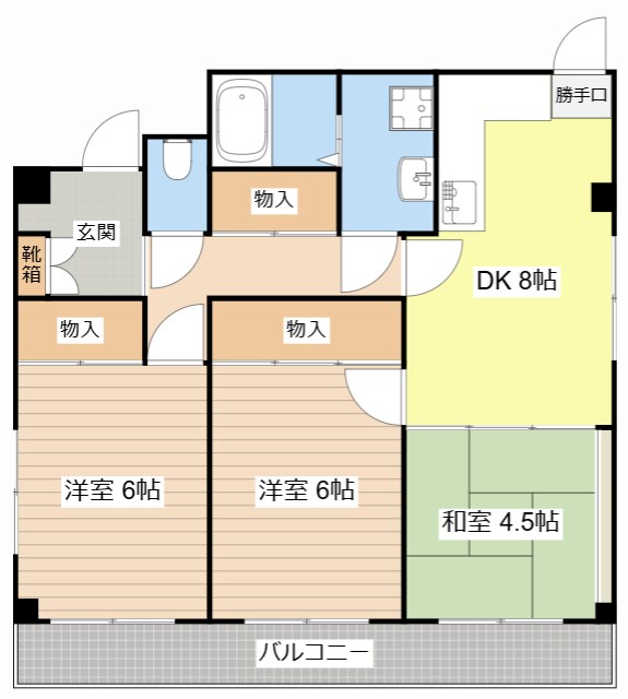 レナジア近江八幡の物件間取画像