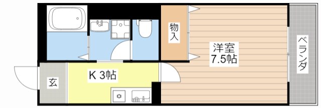 Bequemの物件間取画像