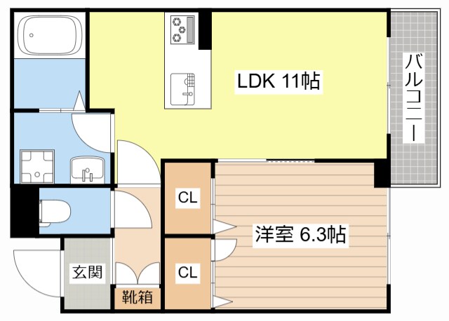 Ｇｒａｎｄ　Ｈｅａｒｔｈｓ　５の物件間取画像