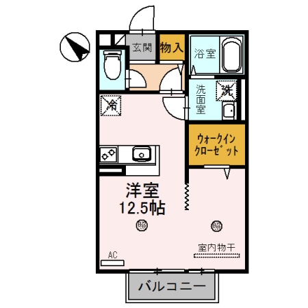 風花の物件間取画像