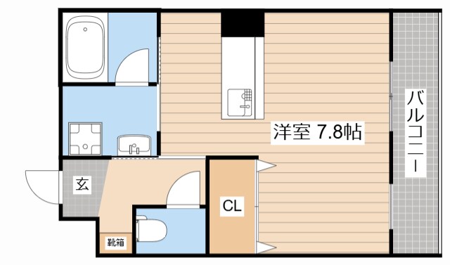 クレアシオンの物件間取画像