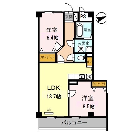 Ｇｒａｃｅ　Ｗｏｏｄの物件間取画像