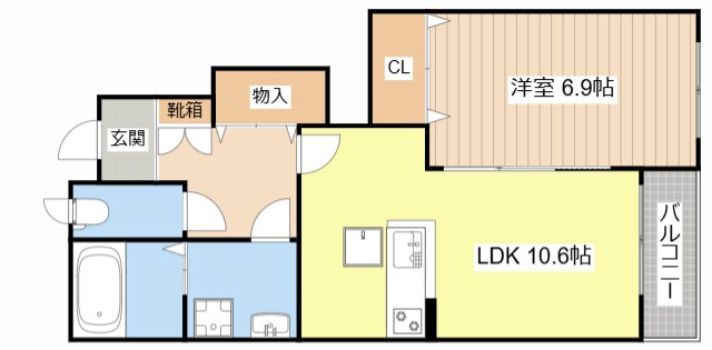 グリーン・ヒルズの物件間取画像