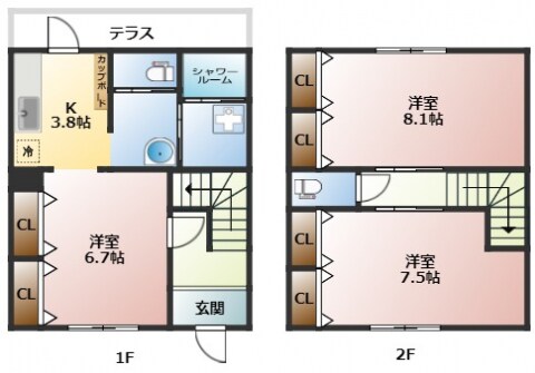 インターサイドシティ伊吹参番館の物件間取画像