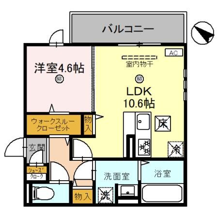 BRANSIA堀上町の物件間取画像