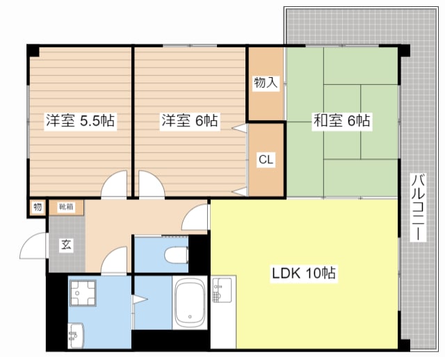 翔21の物件間取画像