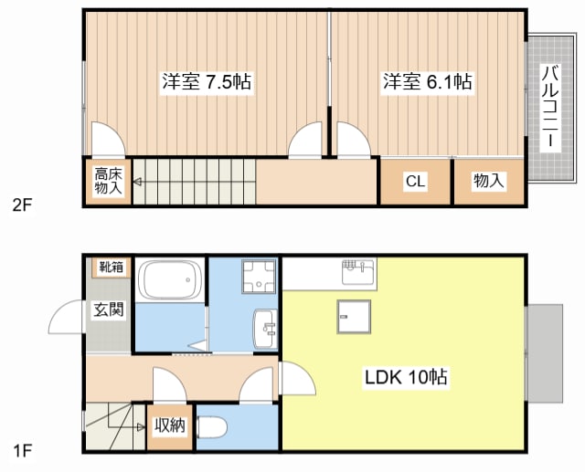 i-room　Familleの物件間取画像