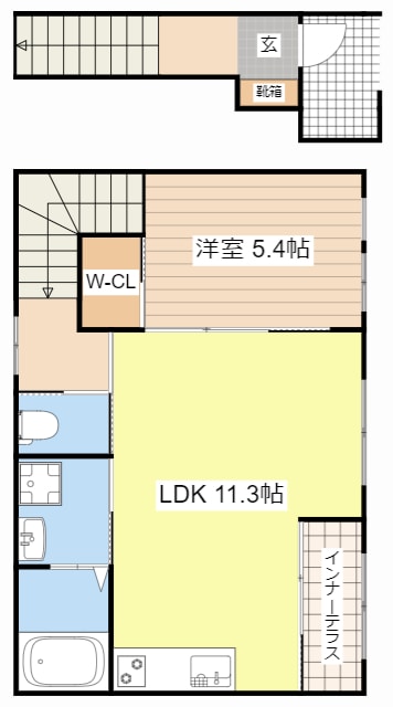 リスハルートの物件間取画像