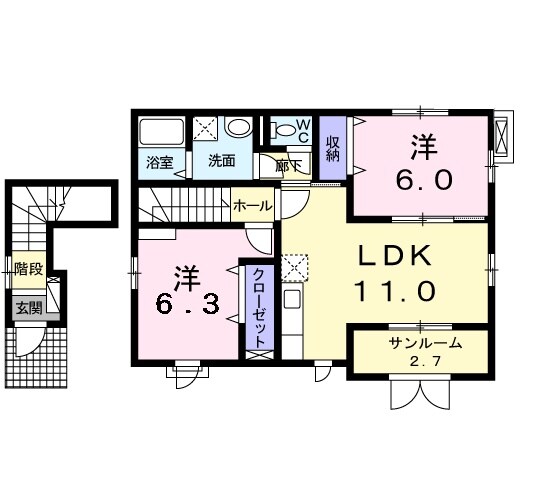 煌（きらめき）の物件間取画像