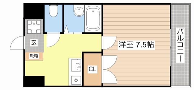 エスポＲⅢの物件間取画像