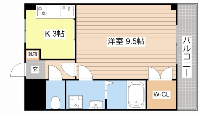 アネックスヴィル長浜の物件間取画像