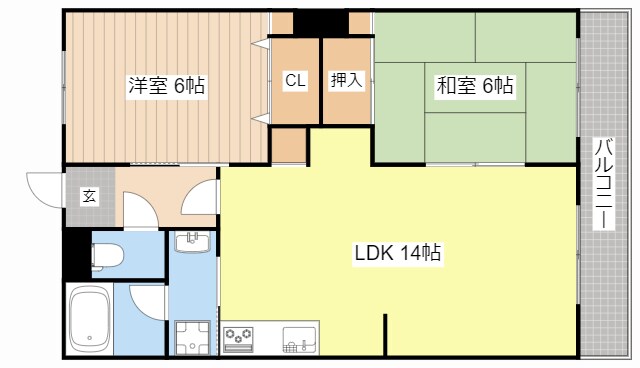 San Dwellの物件間取画像