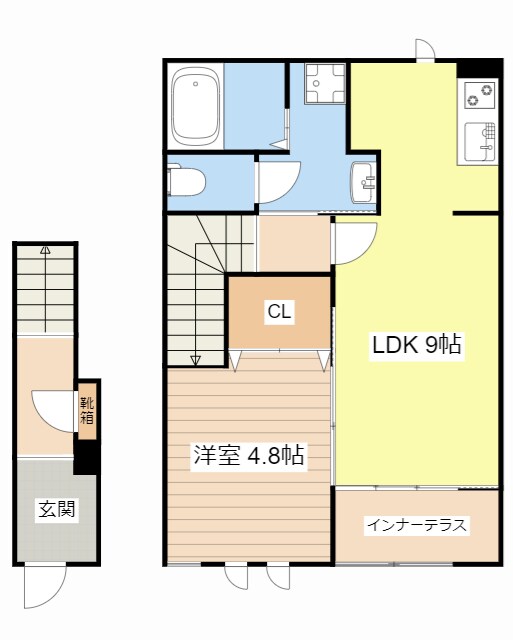 Ｅｐｉｈａｎｙ(エピファニー)の物件間取画像