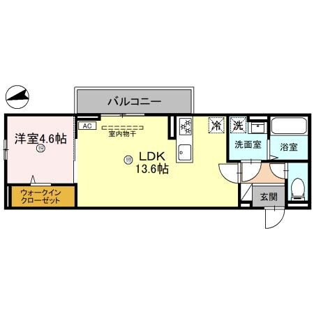 D-ROOM古沢の物件間取画像