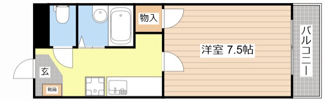 フーミンの物件間取画像