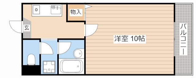 コンフォートハウス長浜Ⅱの物件間取画像