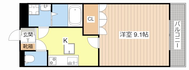 エタニティの物件間取画像