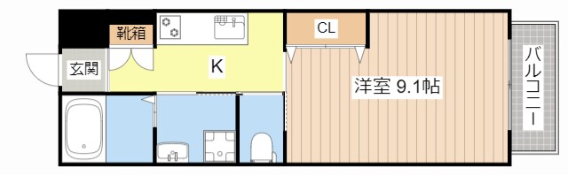 Ｌａ　Ｐｒｏｓｐｅｒｉｔｅの物件間取画像