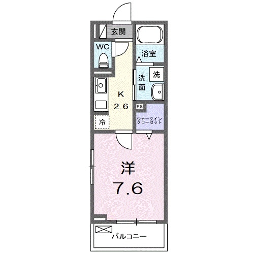 フェリーチェ　ピーノの物件間取画像