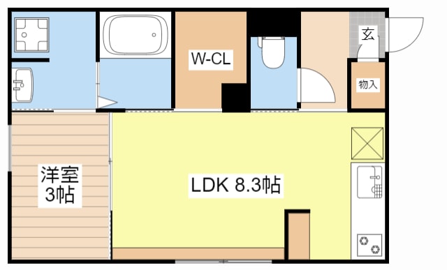 La Tour HASSAKAの物件間取画像