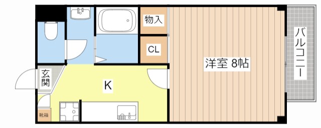 宮司サンシャインⅢの物件間取画像