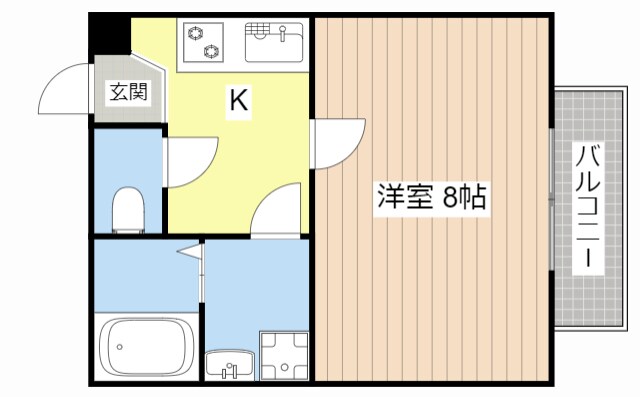 ヴィクトリーⅢの物件間取画像