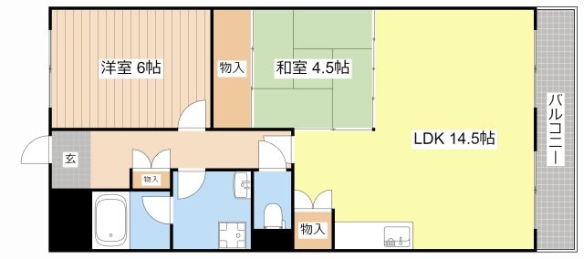 セリマンションの物件間取画像