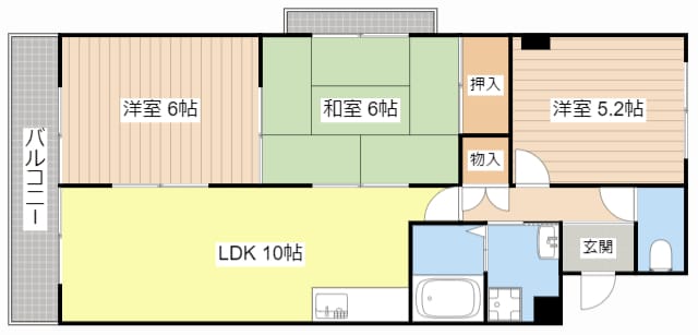 ドリーミィーの物件間取画像