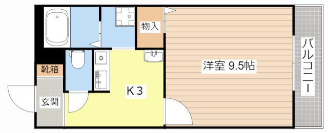 コテージ千秀石部の物件間取画像