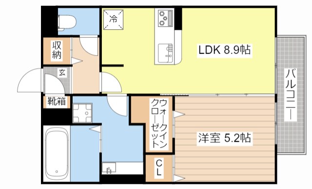 レウイシアの物件間取画像