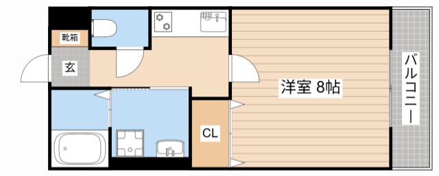 クレアールの物件間取画像