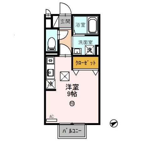 REVEURの物件間取画像