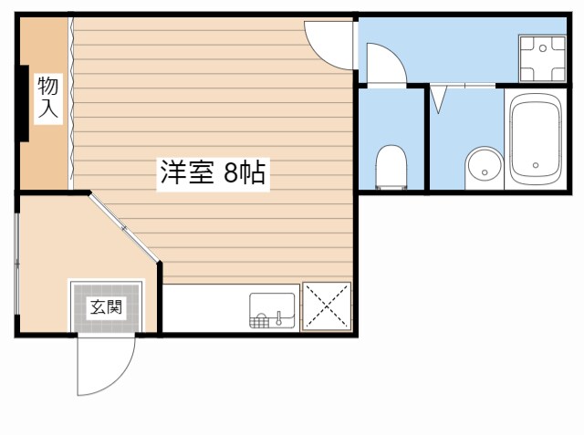 ヴィラ栗東の物件間取画像