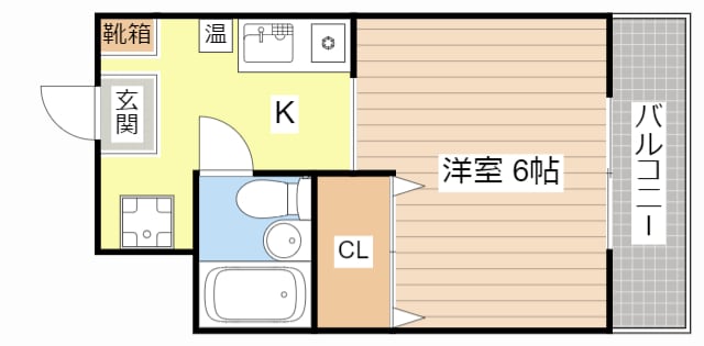 サンジョイフル谷口Ⅱの物件間取画像