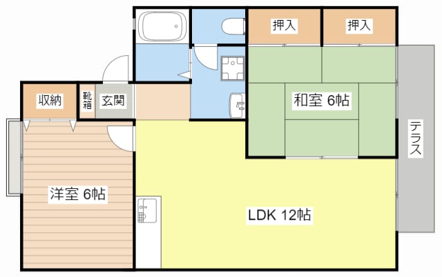 フォレストパークの物件間取画像