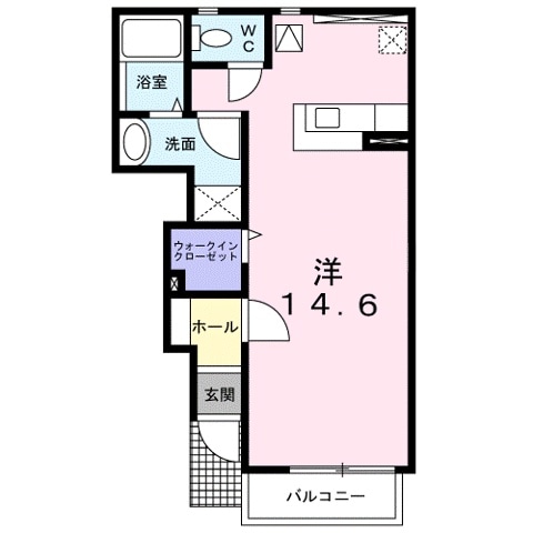 サンライズ東矢倉の物件間取画像